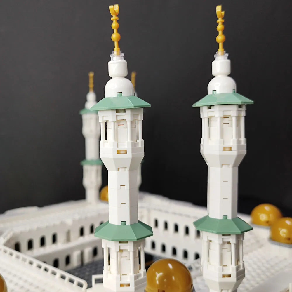 Building Blocks Architecture MOC Great Mecca Grand Mosque Bricks Toy - 15