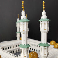 Thumbnail for Building Blocks Architecture MOC Great Mecca Grand Mosque Bricks Toy Construction Set Toys - 15