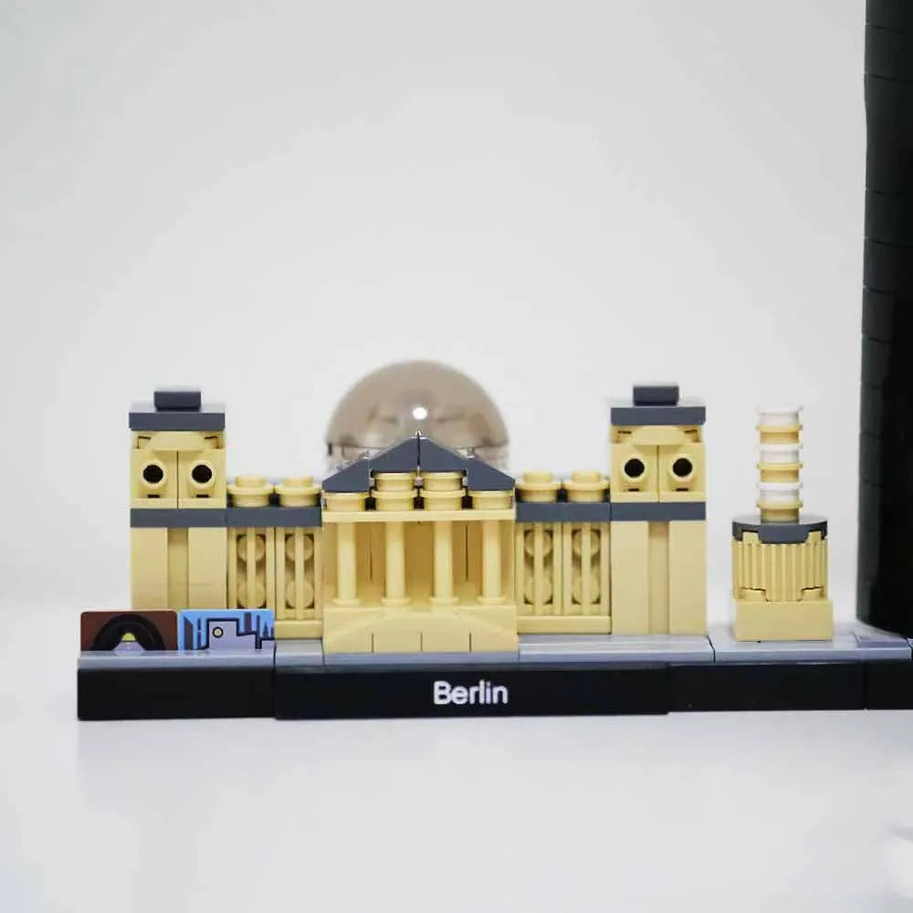 Building Blocks MOC Architecture Berlin Skyline Bricks Toy - 2