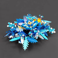 Thumbnail for Building Blocks Ideas Creator Expert Dried Flower Decoration Bricks Toy Construction Set Toys - 9
