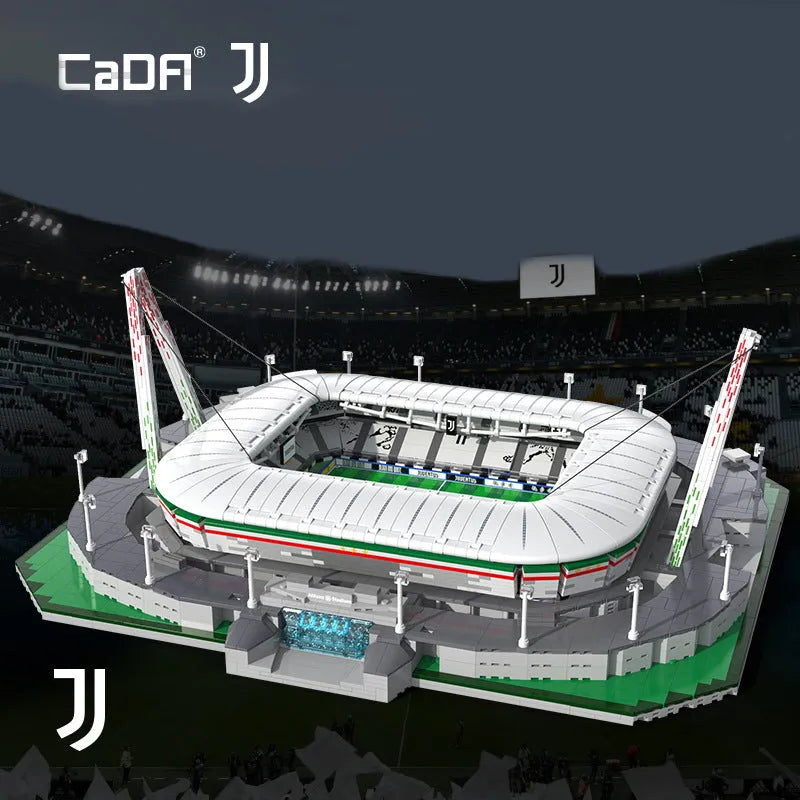 Building Blocks Creator Expert MOC Juventus Allianz Stadium Bricks Toy - 3