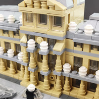 Thumbnail for Building Blocks MOC Architecture City Paris The Louvre Bricks Kids Toys Construction Set Toys - 16
