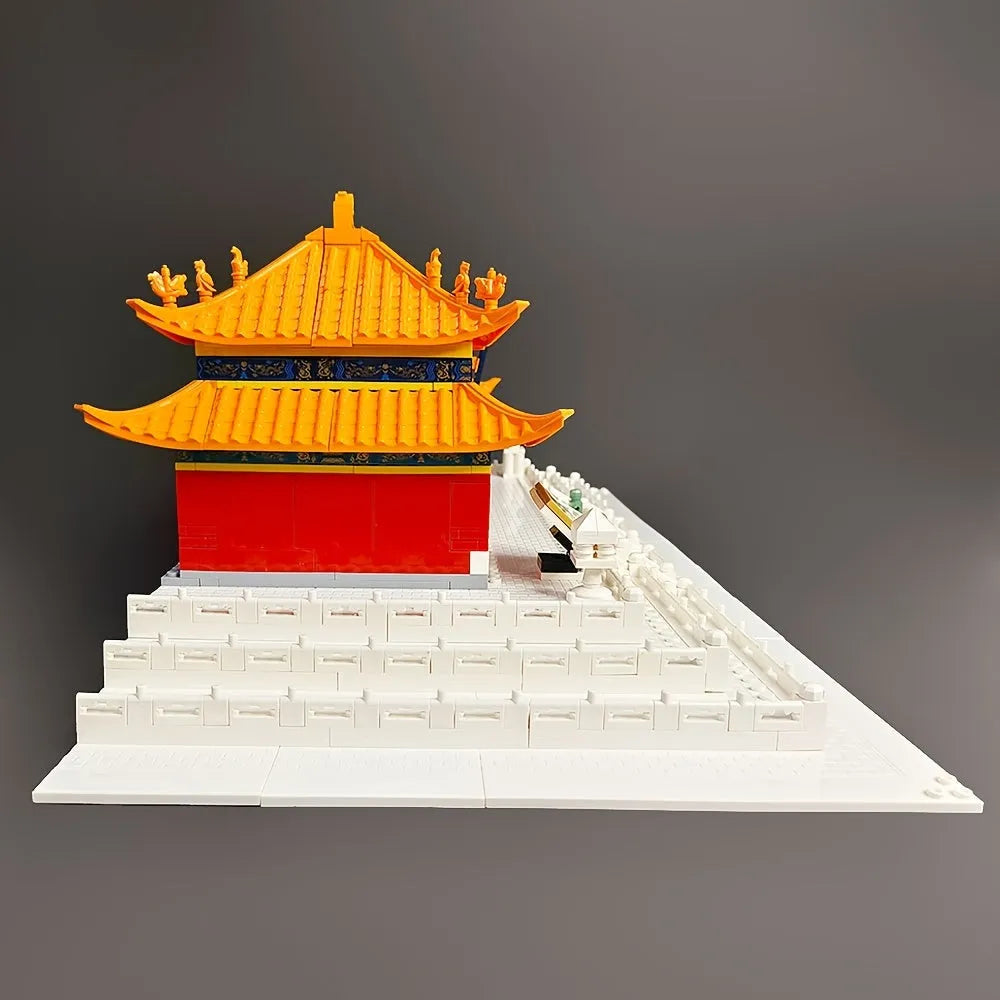 Building Blocks Architecture City Palace Of Harmony Bricks Toys - 10