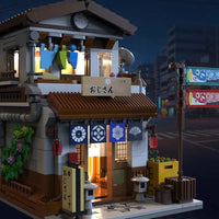 Thumbnail for Building Blocks Creator Expert MOC Japanese Style Canteen Bricks Toy - 11