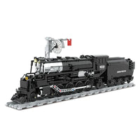 Thumbnail for Building Blocks Tech MOC Big Boy Simulation City Train Bricks Toy Construction Set Toys - 1