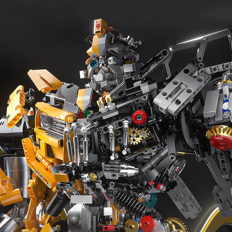 Mech MOC Metamorphic Bumblebee Building Blocks Set