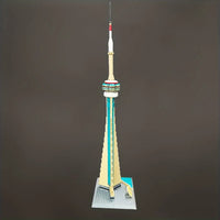 Thumbnail for Building Blocks MOC Architecture Canada Toronto TV Tower Bricks Toy Construction Set Toys - 15