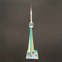 Thumbnail for Building Blocks MOC Architecture Canada Toronto TV Tower Bricks Toy - 15