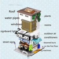 Thumbnail for Building Blocks Expert Creator City Bun Shop Store Bricks Toys EU Construction Set Toys - 5