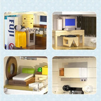 Thumbnail for Building Blocks Expert Creator City Bun Shop Store Bricks Toys EU Construction Set Toys - 7