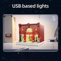 Thumbnail for Building Blocks Creator Street City MOC London Underground Bricks Toy Construction Set Toys - 5