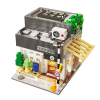 Thumbnail for Building Blocks City Street Creator Japanese Summer Coffee Shop Bricks Toy - 6