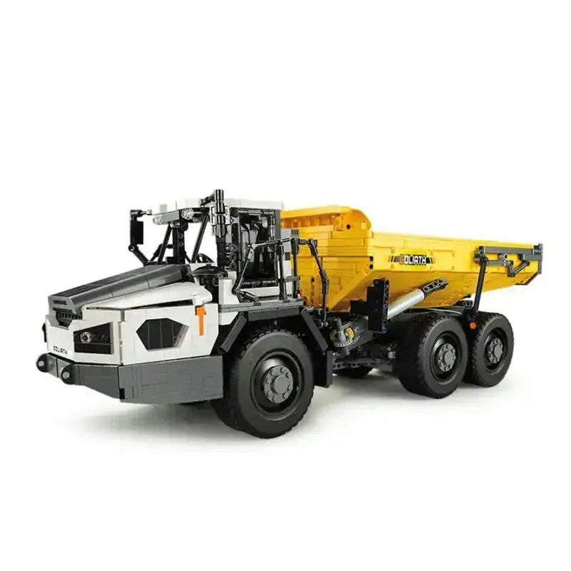 Building Blocks Tech RC MOC Large City Heavy Dump Truck Bricks Toy - 3