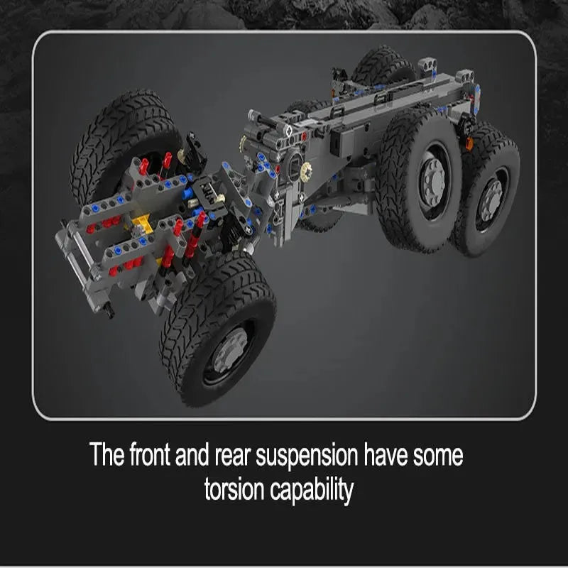 Building Blocks MOC RC Motorized Large Dump Truck Car Bricks Toy EU Construction Set Toys - 17