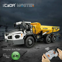 Thumbnail for Building Blocks Tech RC MOC Large City Heavy Dump Truck Bricks Toy - 1