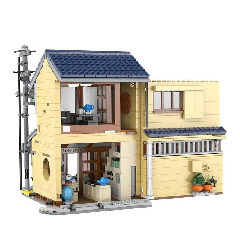 Building Blocks Creator Expert Japanese House Tea Store Shop Bricks Toy Construction Set Toys - 10