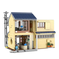 Thumbnail for Building Blocks Creator Expert Japanese House Tea Store Shop Bricks Toy Construction Set Toys - 10