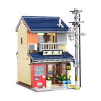 Thumbnail for Building Blocks Creator Expert Japanese House Tea Store Shop Bricks Toy - 2