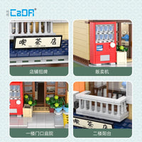 Thumbnail for Building Blocks Creator Expert Japanese House Tea Store Shop Bricks Toy Construction Set Toys - 9