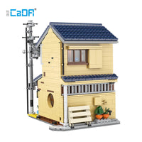 Thumbnail for Building Blocks Creator Expert Japanese House Tea Store Shop Bricks Toy Construction Set Toys - 8