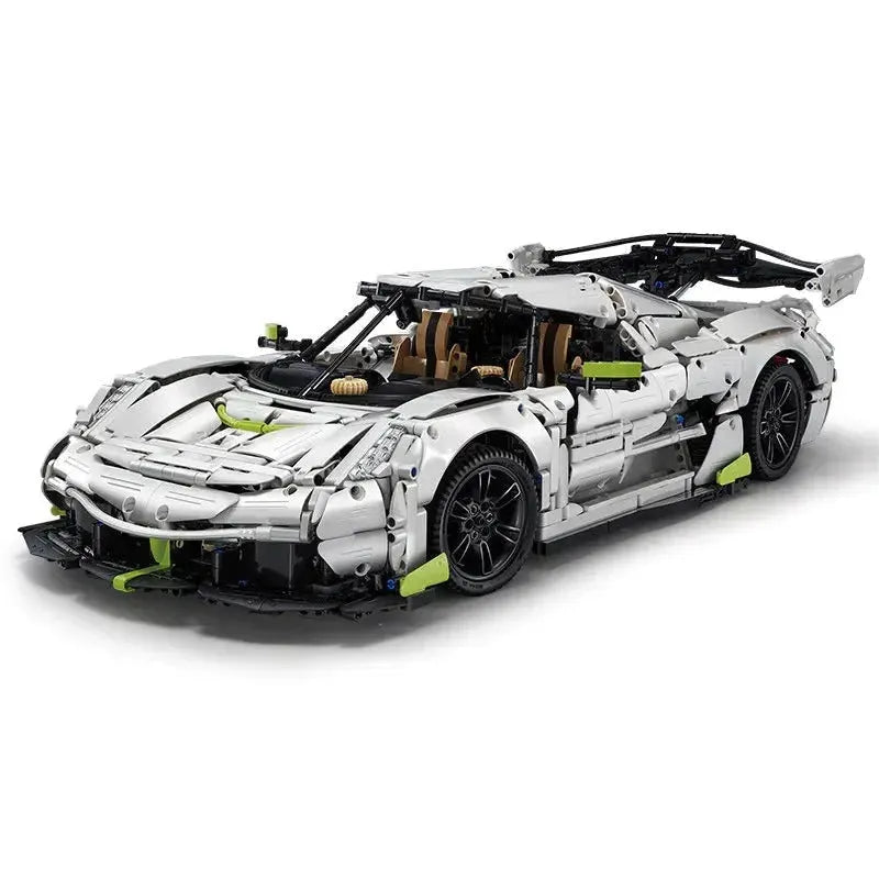 Building Blocks Tech MOC Fantasma Supercar Racing Sports Car Bricks Toy - 1
