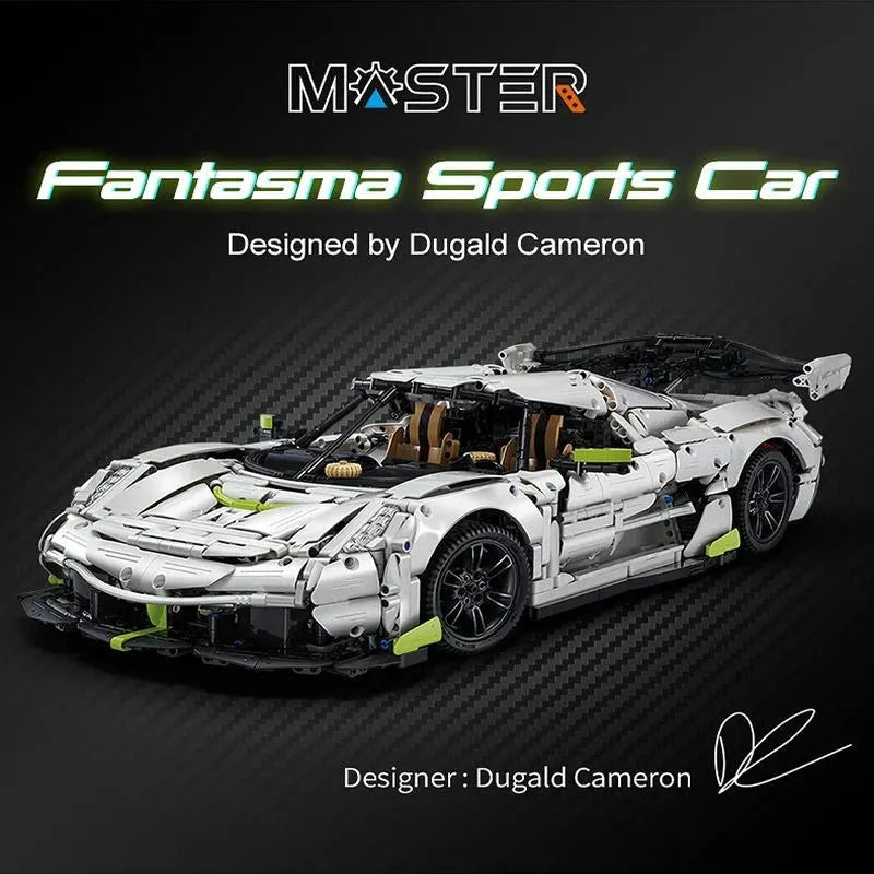 Tech MOC Fantasma Supercar Building Blocks Toy 61048