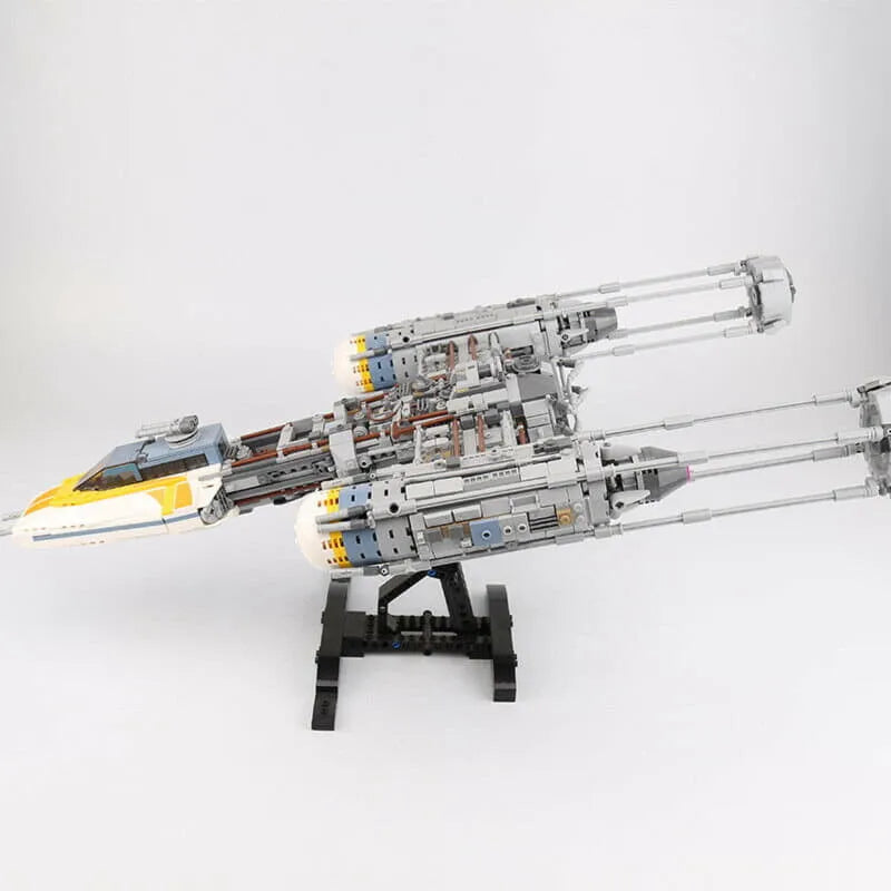 Building Blocks Star Wars MOC The Y - Wing Attack Starfighter Bricks Toys - 5