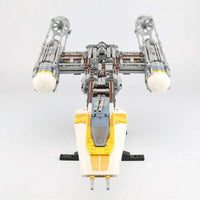 Thumbnail for Building Blocks Star Wars MOC The Y - Wing Attack Starfighter Bricks Toys - 10