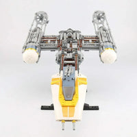 Thumbnail for Building Blocks Star Wars MOC The Y-Wing Attack Starfighter Bricks Toys Construction Set Toys - 10