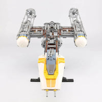 Thumbnail for Building Blocks Star Wars MOC The Y-Wing Attack Starfighter Bricks Toys Construction Set Toys - 4