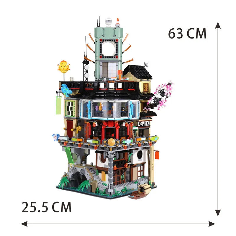 Building Blocks Ninjago MOC City Bricks Toy Canada - 3