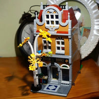 Thumbnail for Building Blocks Creator Expert MOC City Bookshop Store Bricks Toy - 11