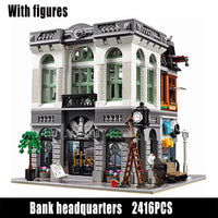 Thumbnail for Building Blocks Creator Expert MOC City Brick Bank Bricks Toy Canada - 3