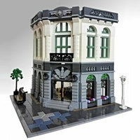Thumbnail for Building Blocks Creator Expert MOC City Brick Bank Bricks Toy Canada - 4