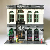 Thumbnail for Building Blocks Creator Expert MOC City Brick Bank Bricks Toy Canada - 1
