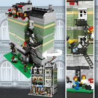Thumbnail for Building Blocks Creator Expert City MOC Green Grocer Store Bricks Toy - 14