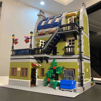 Thumbnail for Building Blocks Creator Expert MOC City Parisian Restaurant Bricks Toy Canada Construction Set Toys - 7