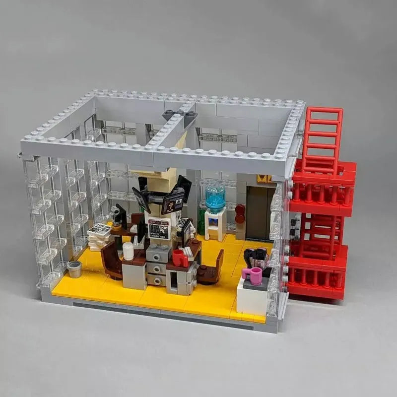 Building Blocks Creator Expert Super Hero MOC Daily Bugle Bricks Toy Construction Set Toys - 8