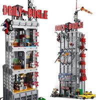 Thumbnail for Building Blocks Creator Expert Super Hero MOC Daily Bugle Bricks Toy - 2