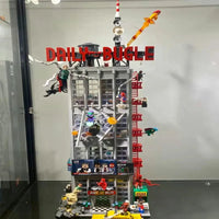 Thumbnail for Building Blocks Creator Expert Super Hero MOC Daily Bugle Bricks Toy - 5