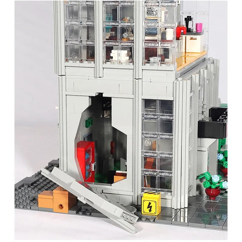 Building Blocks Creator Expert Super Hero MOC Daily Bugle Bricks Toy Construction Set Toys - 22