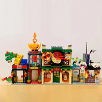 Thumbnail for Building Blocks Block Monkie Kid The City of Lanterns Bricks Toy - 4