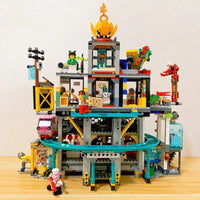 Thumbnail for Building Blocks Building Block Monkie Kid The City of Lanterns Bricks Toy Construction Set Toys - 2