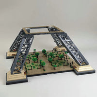 Thumbnail for Building Blocks MOC Paris Eiffel Tower Bricks Toys - 2