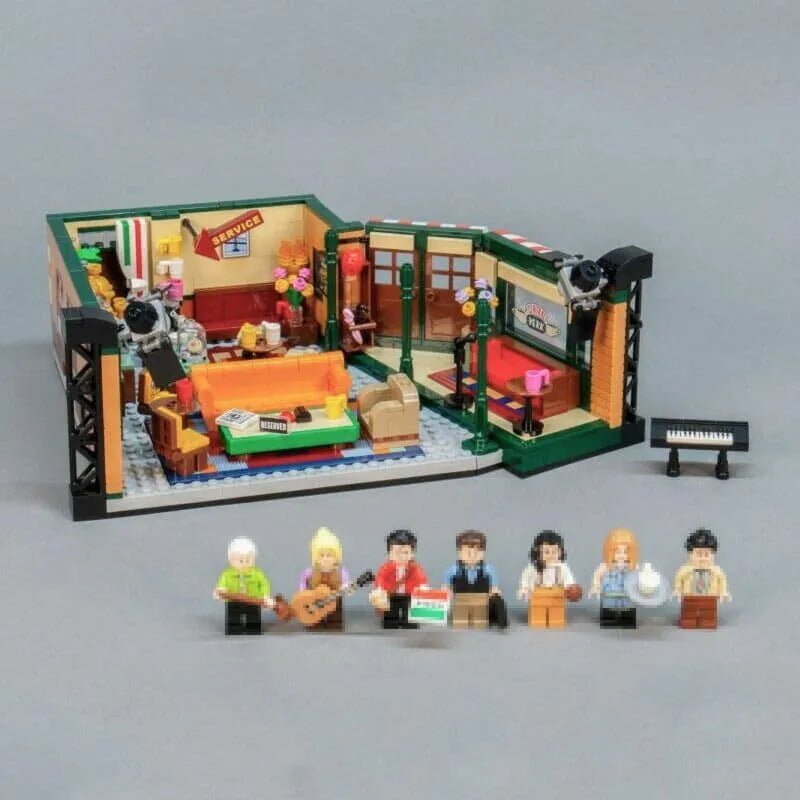 Building Blocks Friends Building Blocks MOC Central Perk Ideas Bricks Toy Construction Set Toys - 4