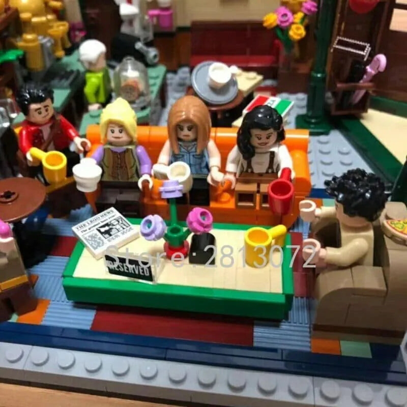 Building Blocks Friends Building Blocks MOC Central Perk Ideas Bricks Toy Construction Set Toys - 8