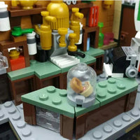 Thumbnail for Building Blocks Friends MOC Central Perk Ideas Bricks Toy - 12