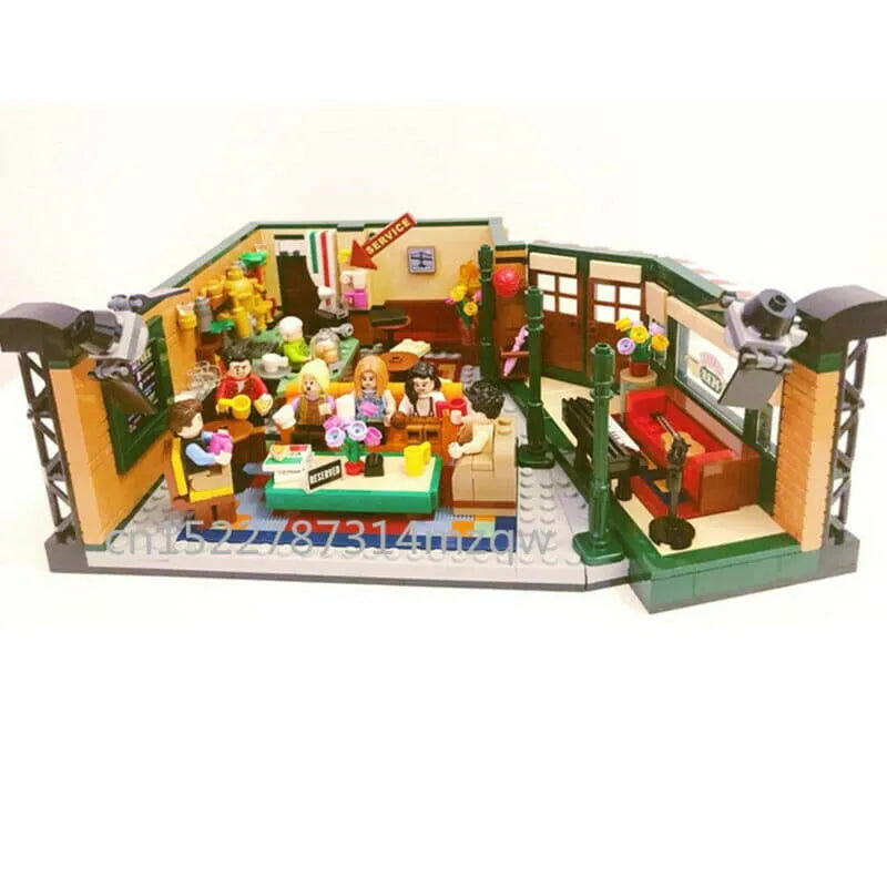 Building Blocks Friends Building Blocks MOC Central Perk Ideas Bricks Toy Construction Set Toys - 6