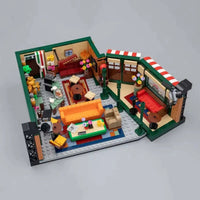 Thumbnail for Building Blocks Friends Building Blocks MOC Central Perk Ideas Bricks Toy Construction Set Toys - 2