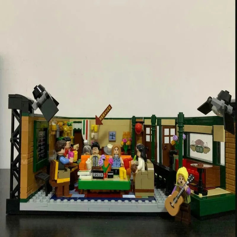 Building Blocks Friends Building Blocks MOC Central Perk Ideas Bricks Toy Construction Set Toys - 7